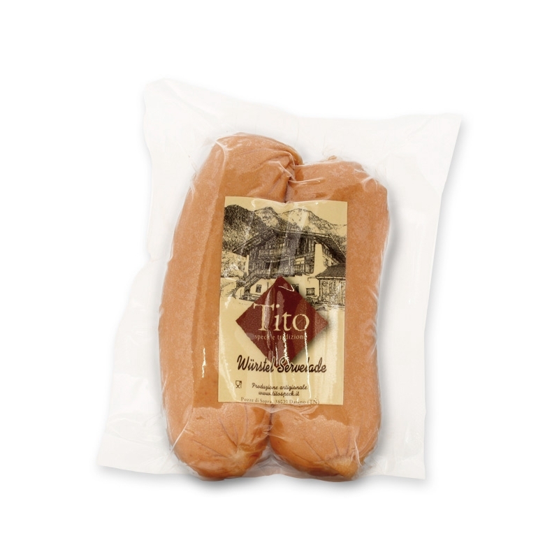 Artisan Servelade Sausages from Val di Fiemme
