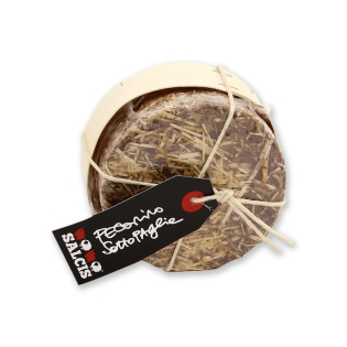 Pecorino under straw