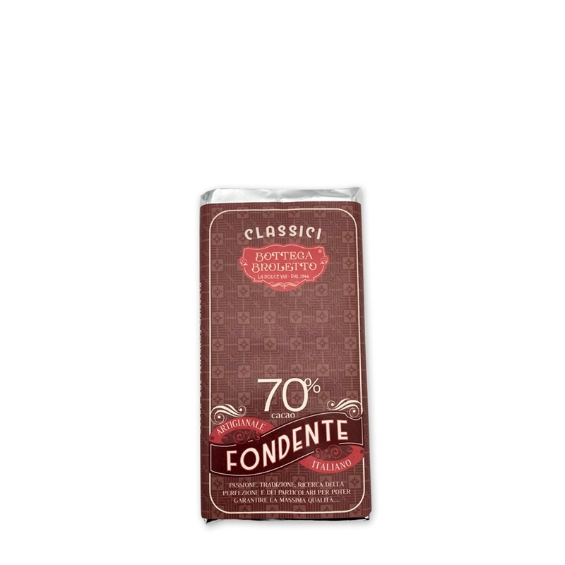 Tavoletta di cioccolato fondente 70%