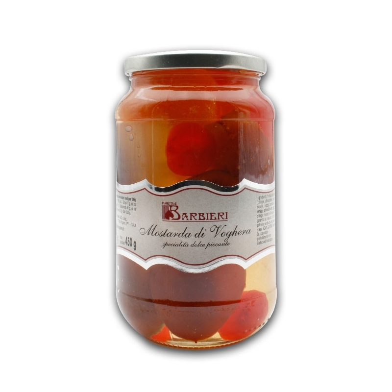 Mostarda of mixed candied fruit