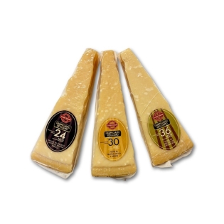Tris Degustazione Parmigiano Reggiano 24-30-36 mesi | Formaggi Tipici Italiani