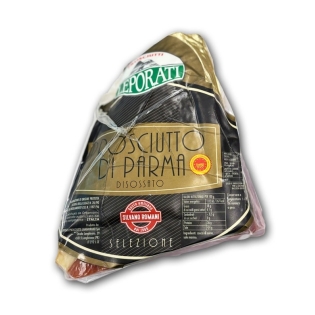 Prosciutto di Parma DOP salumificio Leporati 22-24 mesi disossato Trancio Cuore 1,2  kg