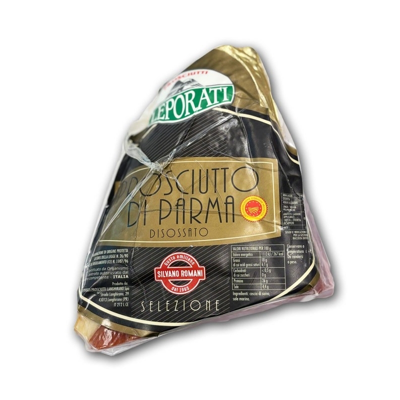 Parma Ham  Leporati PDO 22-24 months deboned rear leg 1.2 kg