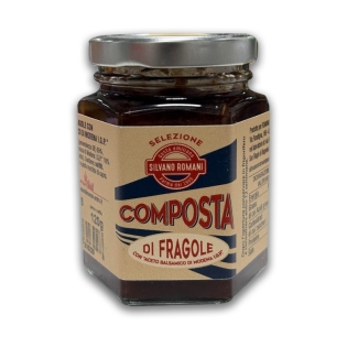 Strawberry compote with Aceto Balsamico di Modena PGI