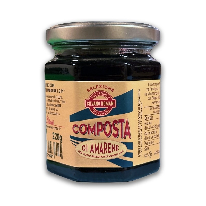 Sour cherry compote with Aceto Balsamico di Modena PGI