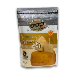 Parmigiano Reggiano PDO, Mountain Product, grated.