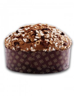 Panettone with Apricot and Modica chocolate